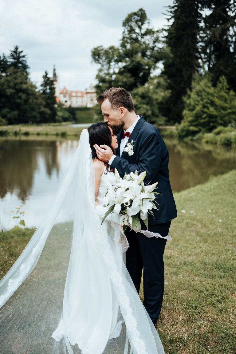 Svatební focení Průhonický park a zámek Praha