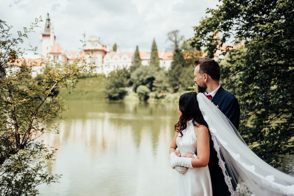 Svatební focení Průhonický park a zámek Praha